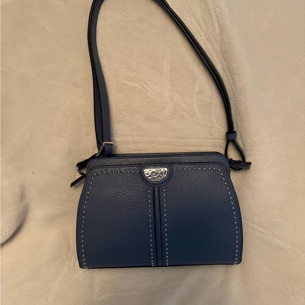 Elegant Navy Blue Handbag